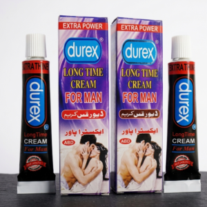 Durex Long Time Cream For Men - Extra Power Delay Cream (Pack of 2)