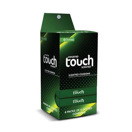 Touch Dotted Condom - Imported 18pcs