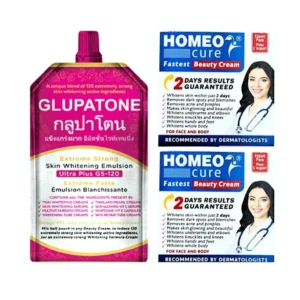 HOMEO cure Fastest Beauty Cream with GLUPATONE